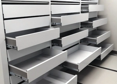 Стеллажи для чертежей в рулонах