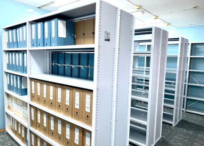 Металлические стеллажи для бухгалтерии